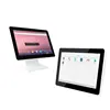 Factory wholesale 15.6" rj45 capacitive touch screen android panel pc with desktop hold