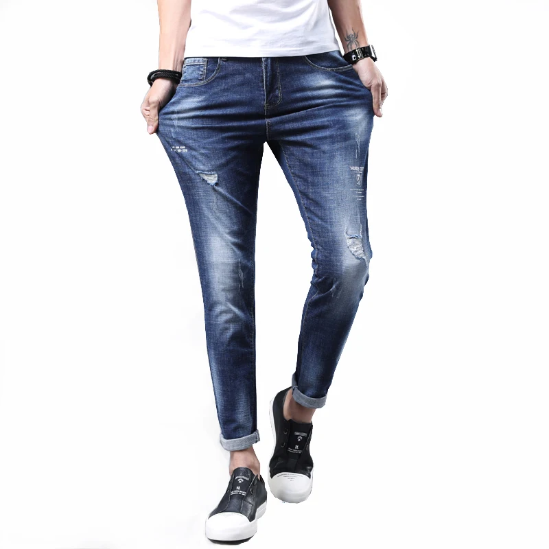 New Fashion Ladies Casual Stretch Denim Jeans 2018 Hot Leggings