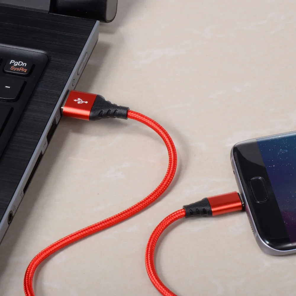 10ft Android Usb Cable 2 Meter 6ft 3 Pack Micro Usb Cord V8 Mini Micro