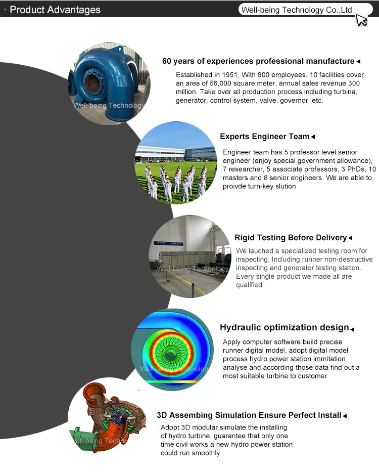 micro hydro propeller turbine