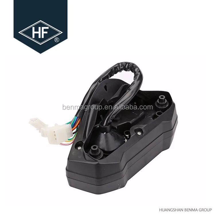 Universal 7 Color Lcd Display Digital Speedometer For
