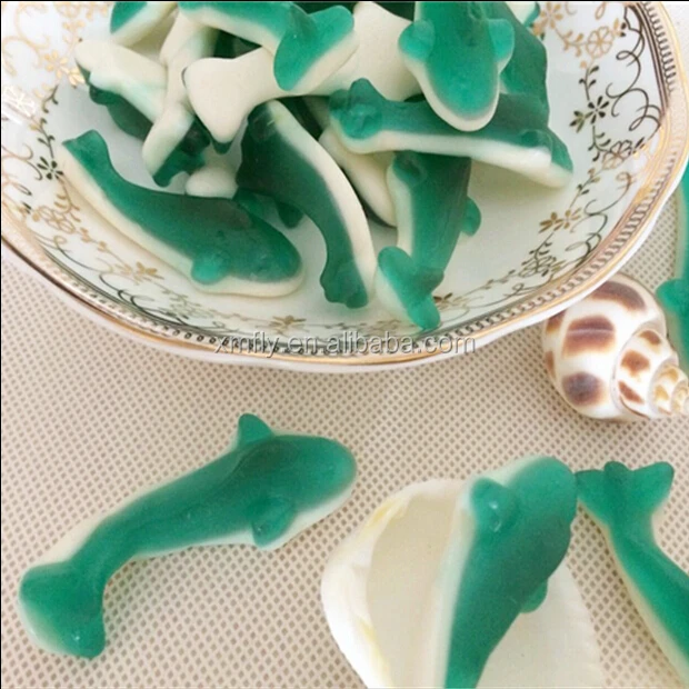 Fish Shape Dolphin Gummy Candy Buy Gummy Candy,Gummy Halal,Animal