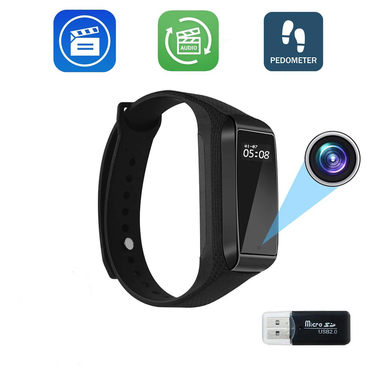 smart watch hidden camera