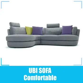 Fabric Round Corner Sofa 201717 Sofas Set L Fabric Round Corner Sofa 201717