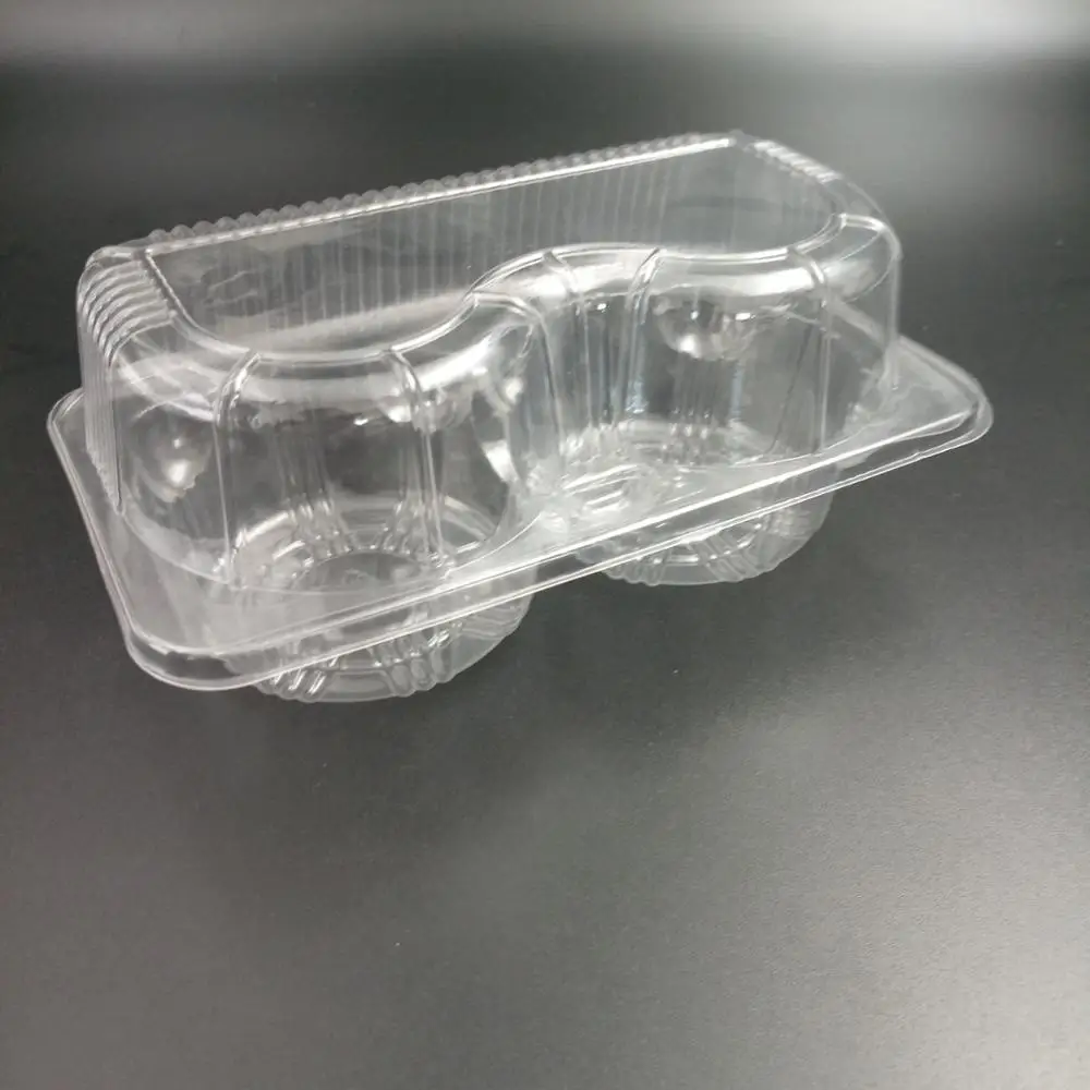 Download Clear Round Two Compartment Plastic Blueberry Muffin Box/trays - Buy Round Two Compartment ...