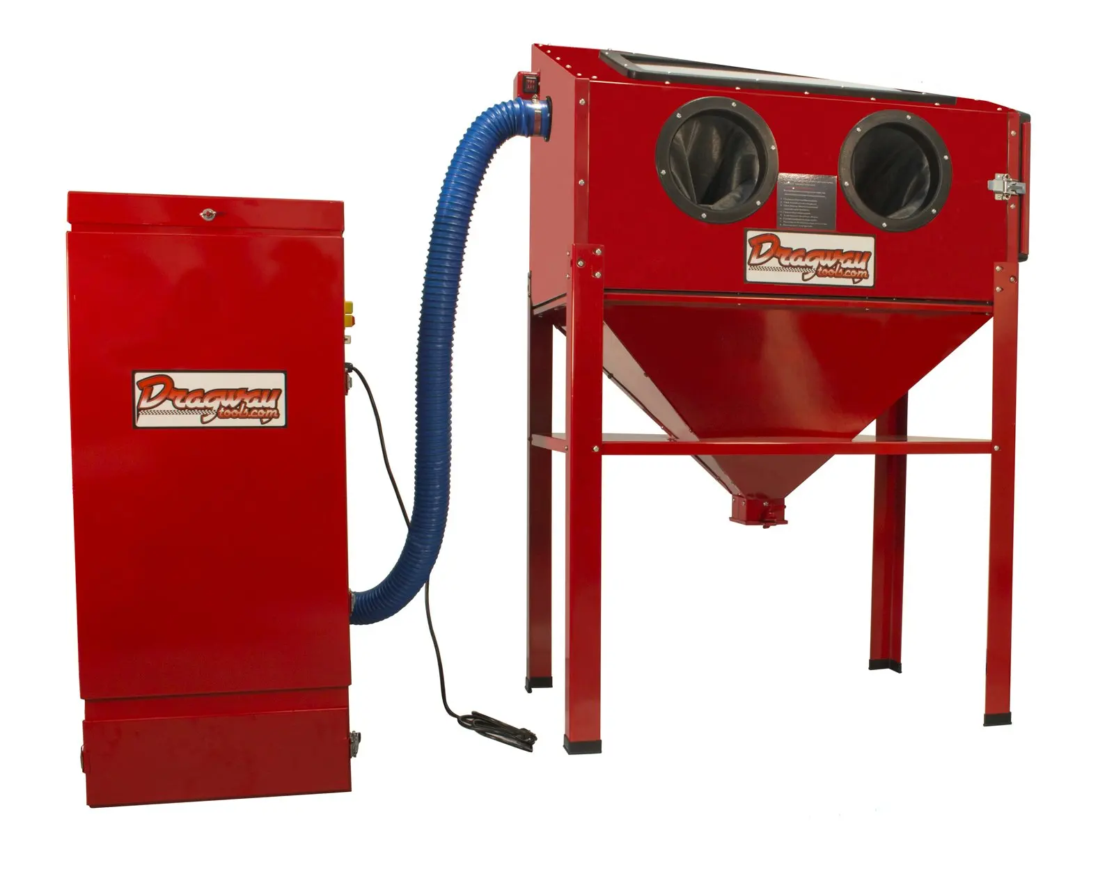 Dragway Tools Model 260 Sandblast Sandblasting Cabinet & Built in Dust ...