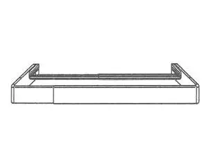 Kirsch Continental II Curtain Rod Combo, 48"-86" Wide