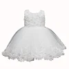 D9176Elegant Girls Kids Lace up Back Wedding Bridesmaid Pageant Party Flower Girl Dresses