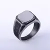 wholesale price Men's Antique Silver Rings Stainless Steel Jewelry