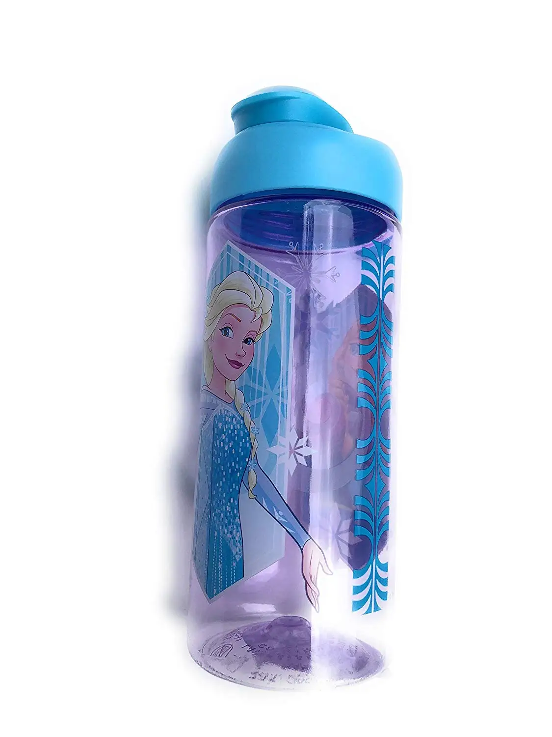 New Zak Designs Jurassic World 16.5oz Sullivan water Bottle Grey Tint Clear