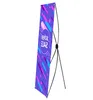 60*160 80*18 size Trade Show Adjustable Flex X Banner Exhibition Display Stand