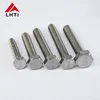 gr5 machinery ti M10x20 hex angle head din933 titanium screw bolt