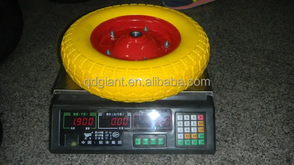 Quality guarantee and long life pu foam wheel 3.50-7 used in hand tools