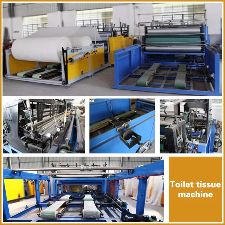 Machine Plant To Make Printing Small Toilet Tissue Rewinding Paper