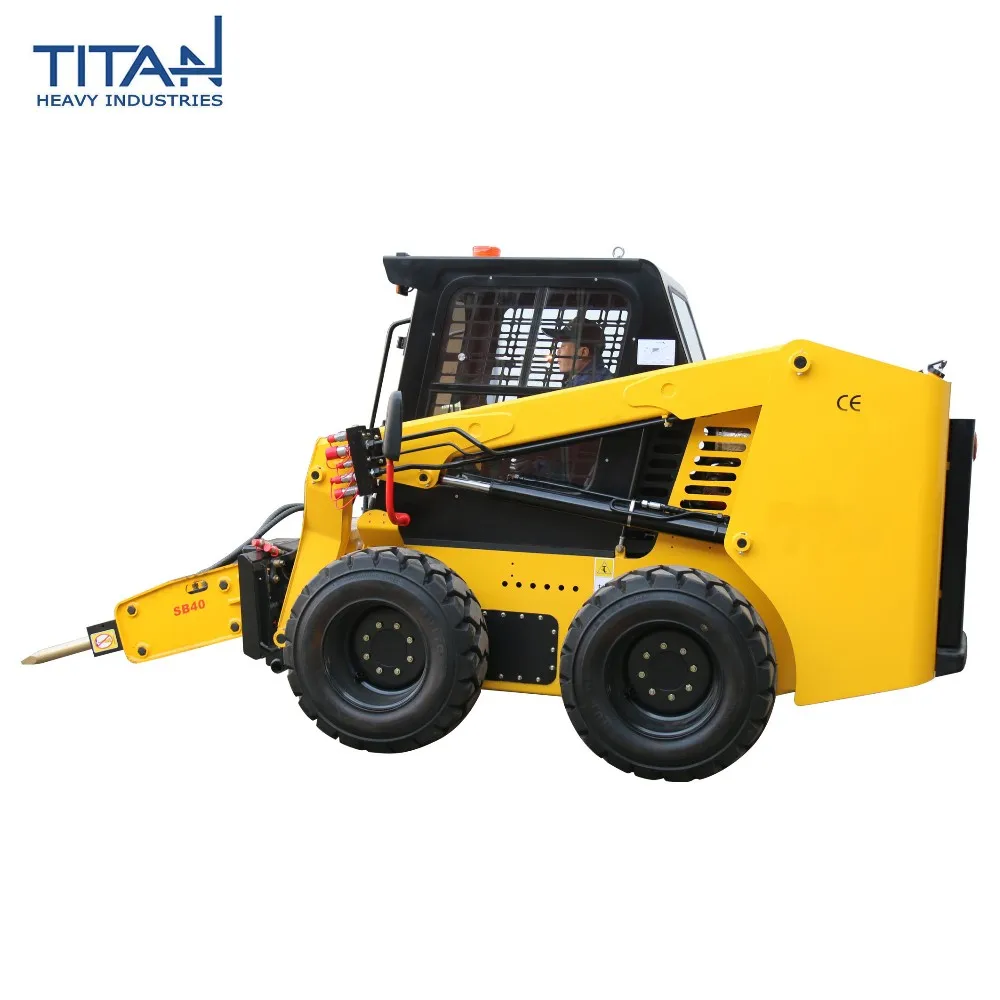 Small Farm Equipment Mini Crawler Dozer Ty375s Mini Skid Steer Loader