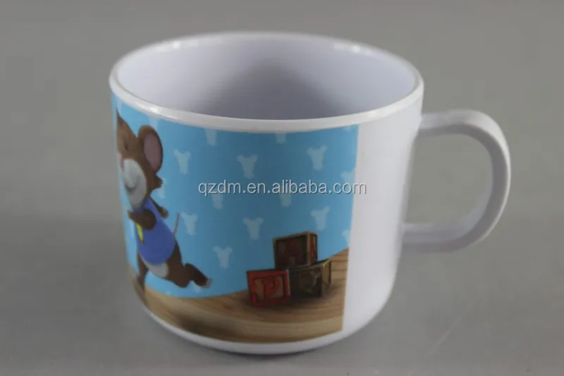 200-250ML Melamine Milk cup kids water cup With handle