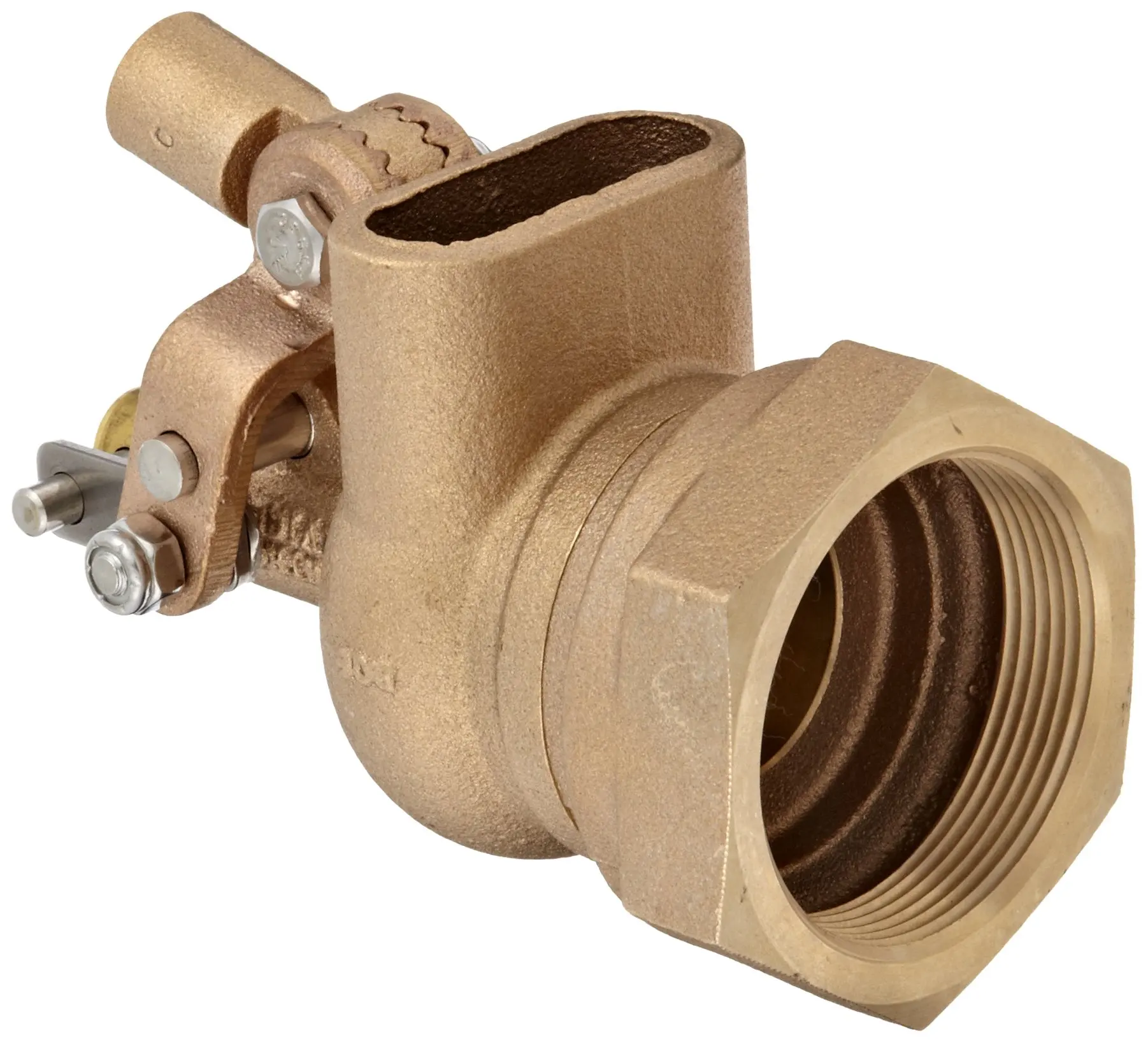 Robert Manufacturing R400 Series Bob Red Brass Float Valve Pack 399 Gpm At 85 Psi Pressure 34 