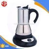 New base Electric coffee espresso machine coffee mixing machine with hign grade stainless steel body