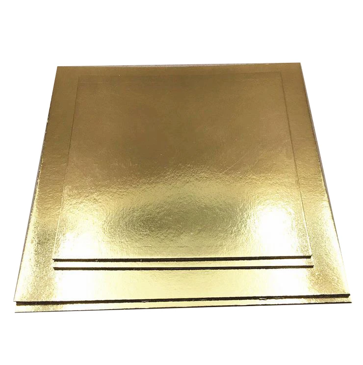 Cake Decor MDF Cake Base Gold Color 10 Pieces Square - 10 inch – Arife  Online Store