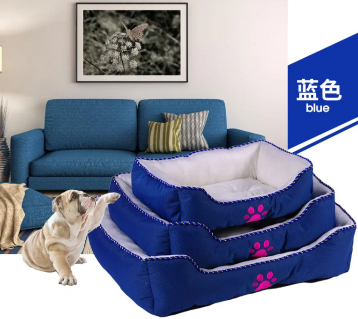 2017 New Model Oxford Material Pet Beds For Dog Anti Bite Cat House