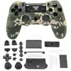 Custom for ps4 Camo green Controller Shell Case Cover Kit for Sony PS4 - Includes Button Set, Camo green