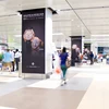 Vinyl Adhesive Sticker Pillar Wrap Film Mall Column Covers From Printing Company