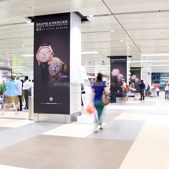 vinyl adhesive sticker pillar wrap film mall column covers from