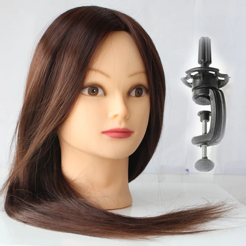 dolls head real hair