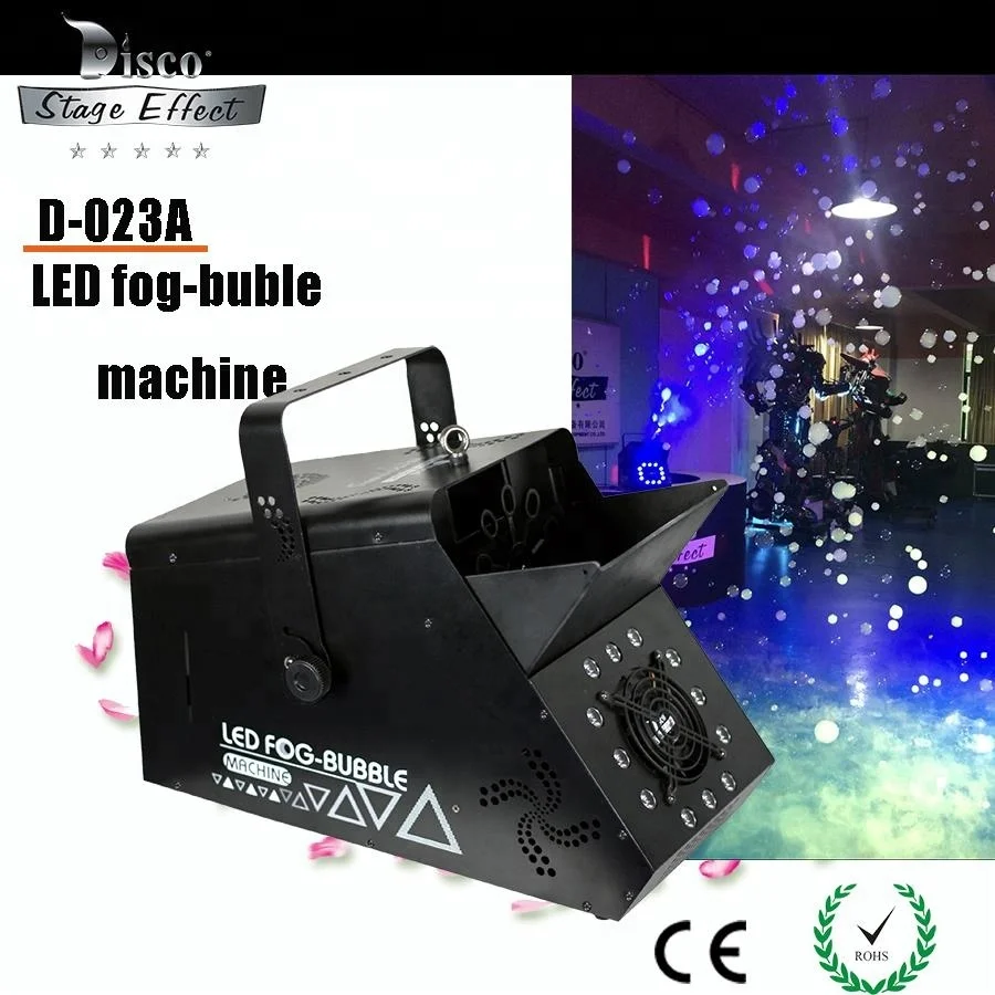 The Best-selling DMX Bubble Machine Factory Price LED Fog-Bubble Machine Party DISCO DJ Wedding