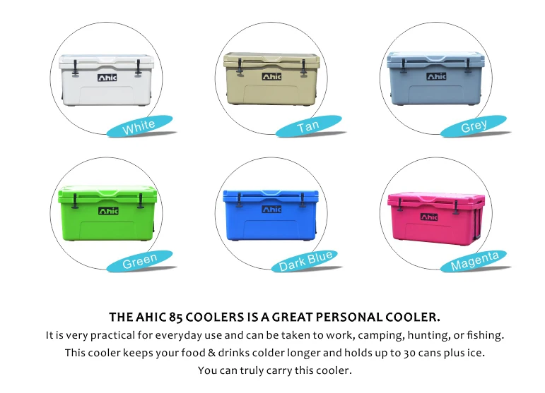 85l Commercial Large Capacity Rotomolded Cooler Box Hard Coolers Cold