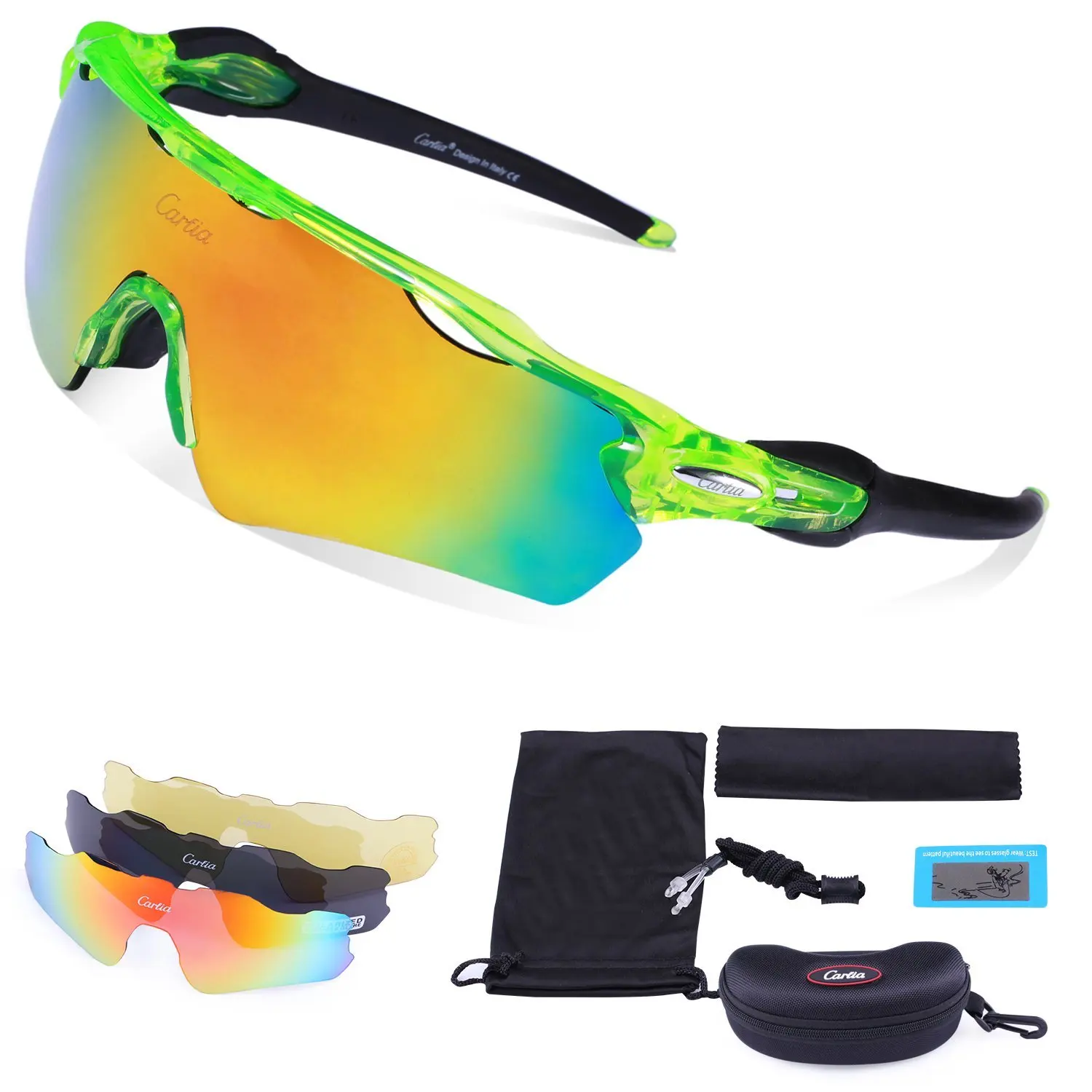 interchangeable cycling sunglasses