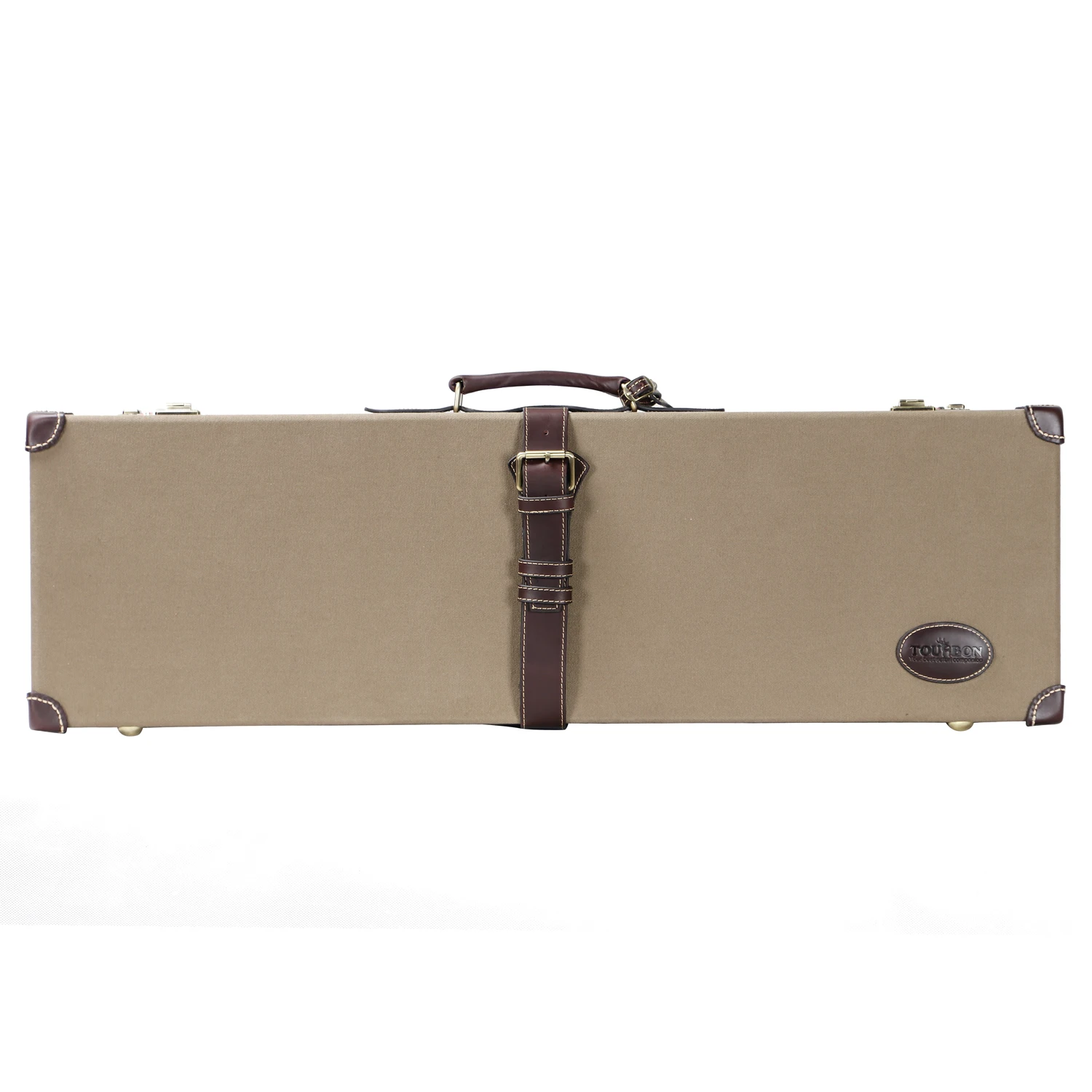 Hot Selling Classical Canvas Leather Wooden Gun Case Buy Wooden Gun Case,Canvas Gun Case