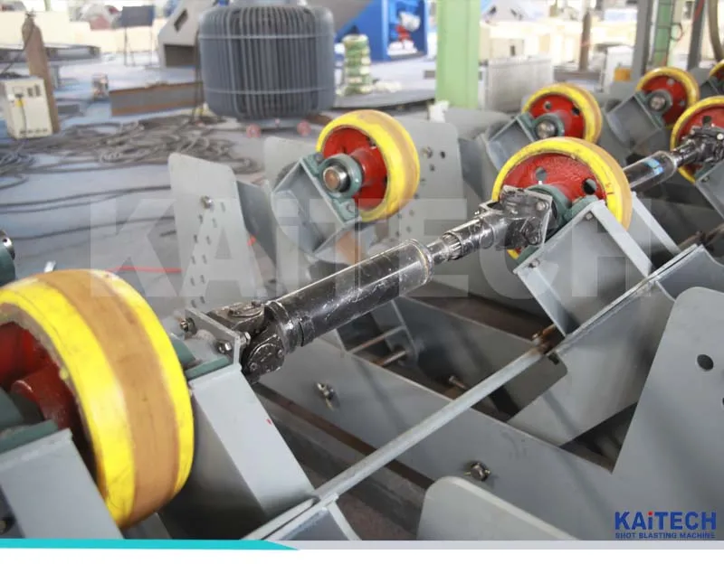 Industrial Cleaning Equipment Steel Pipe Shot Blasting Machine For