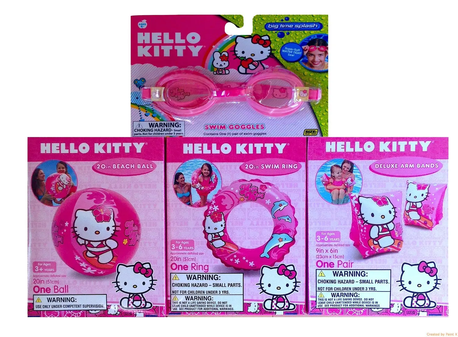 hello kitty swim ring