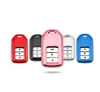 Car Key Cover for Soft TPU Protective Key Cover for Honda 3 Button Car Key case car key shell six colors