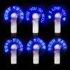 Led fan Flash customer's message, Print customer's logo