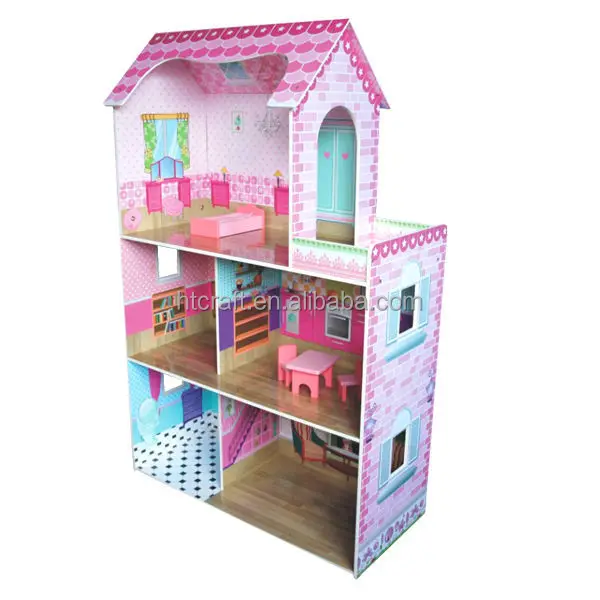 plush doll house