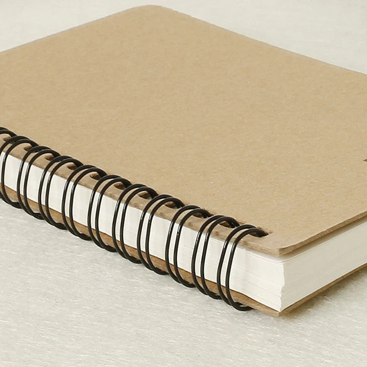 A4 A5 Metal Ring Wire Binding Bound Notepad Custom Spiral Note Book