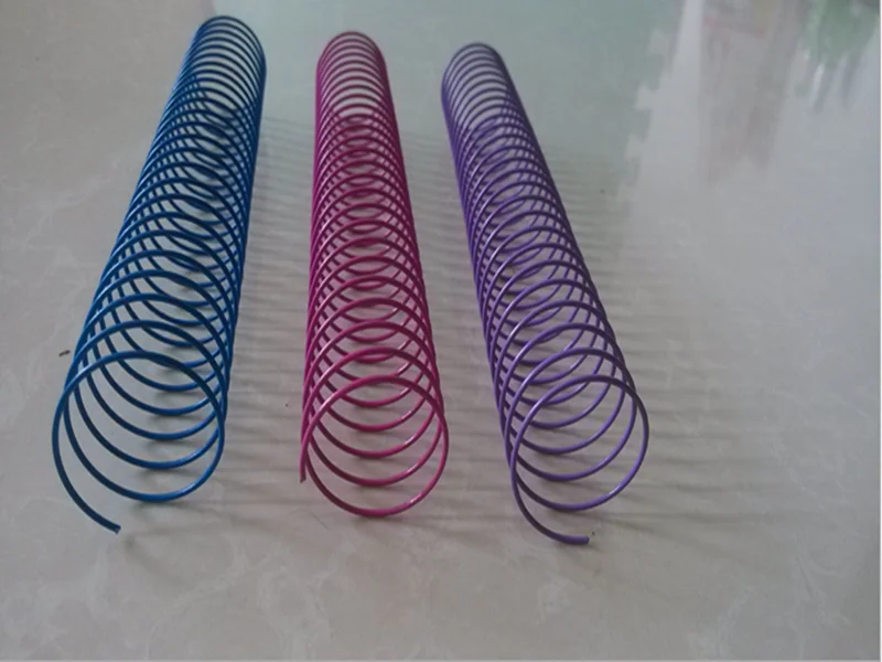 Спираль металлическая. Пружина стальная винтовая 1302p00004. 5мм(3/8"), реалист. Изогнутая пружина. Железная спираль.