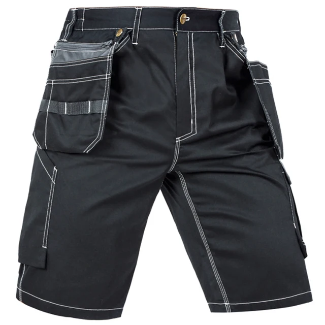 Short Safety Pants Work Trousers Lahti Pro Shorts Short Pants Mens Trousers Grey! 