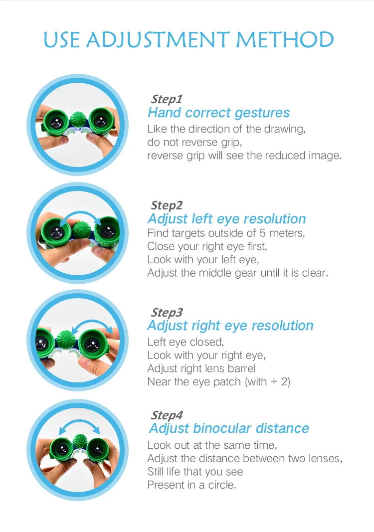 High Quality 6x21 Children Binoculars Toy Kids Telescope Set Buy