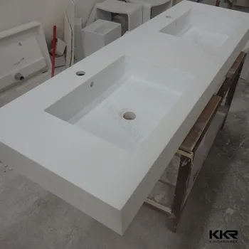 Commercial Solid Surface One Piece Bathroom Sink Buy One Piece Bathroom Sink One Piece Sink Commercial Bathroom Double Sinks Product On Alibaba Com