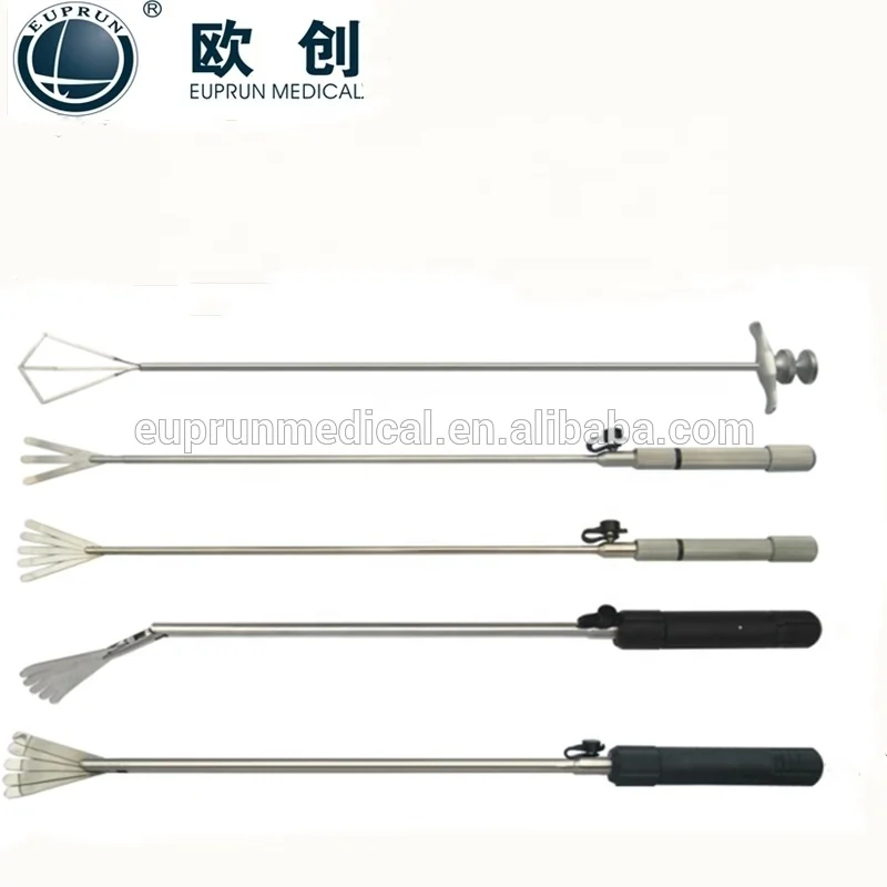 Abdominal Surgery Retractor with Kite-Shaped Instruments