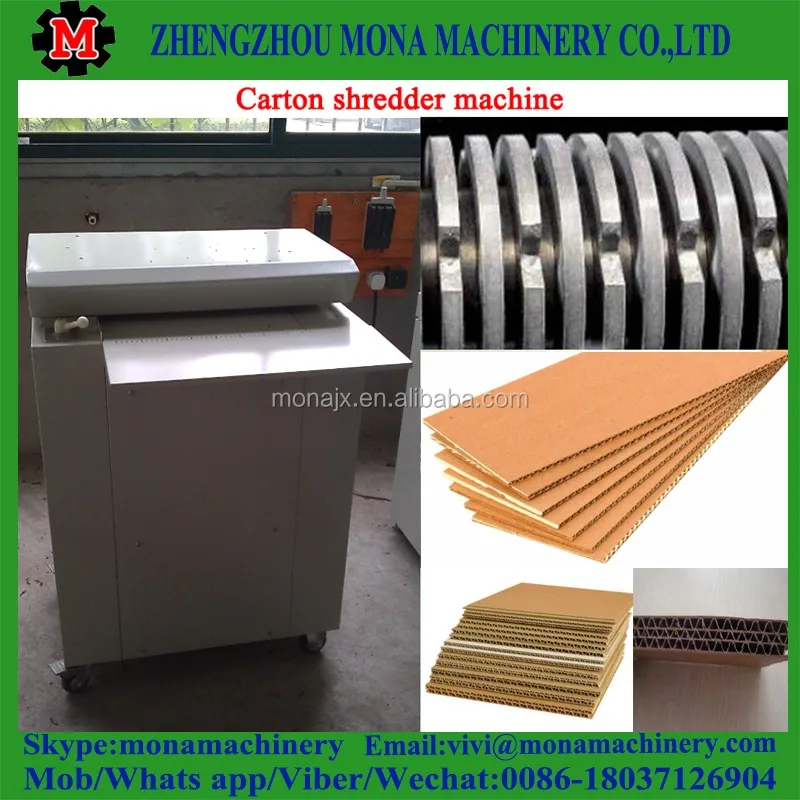 Rongda Rd-425 Cardboard Box Shredder - China Copy, Print