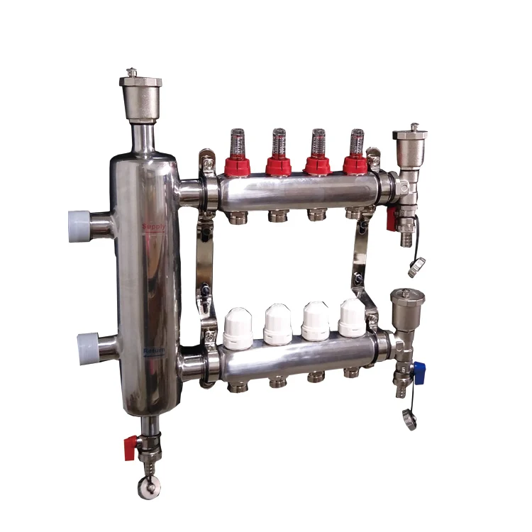 Radiator Systems Radiant Underfloor Floor Heating Manifold Workable For