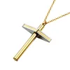 Best Selling New Design Stainless Steel Jesus Cross Men Simple Western Style Pendant