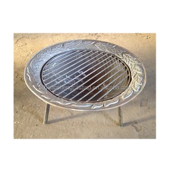 Cast Iron Bbq Fire Pit Table