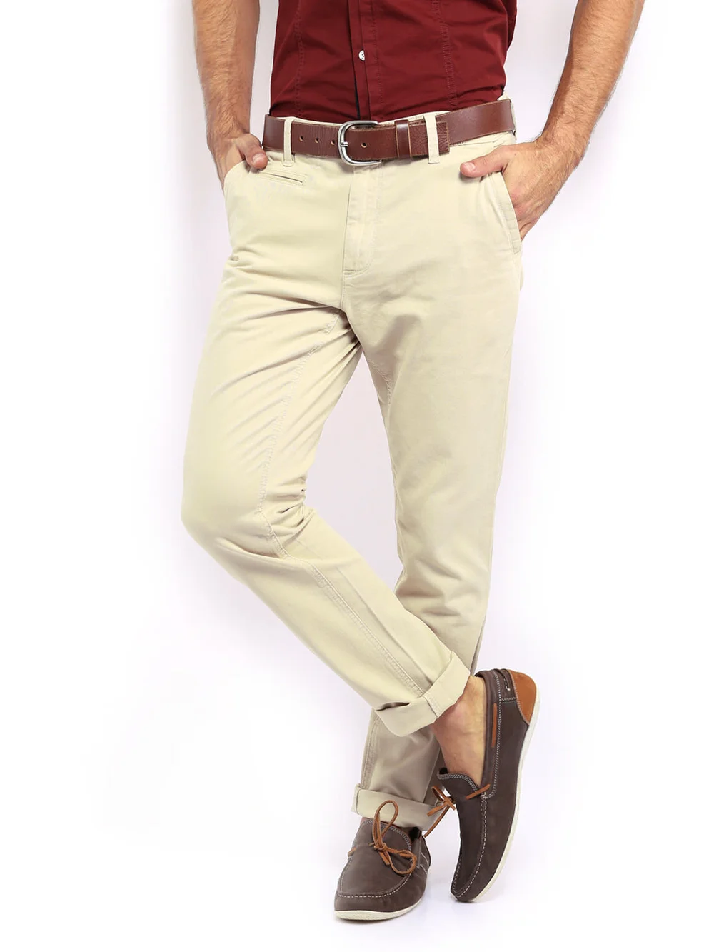 beige chino pants