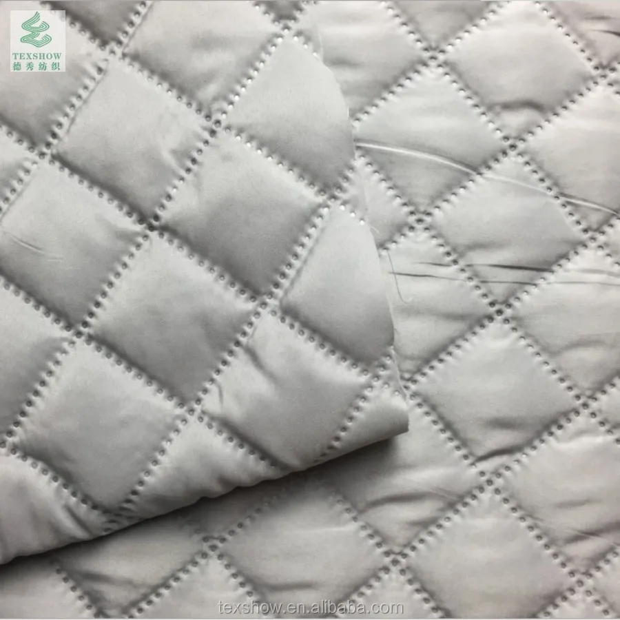 100% Polyester Quilting Fabric - Buy Quilting Fabric,Quilted Thermal ...
