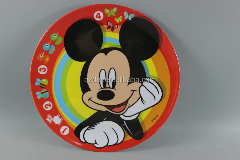 Food grade Plastic Children Dinner Plate